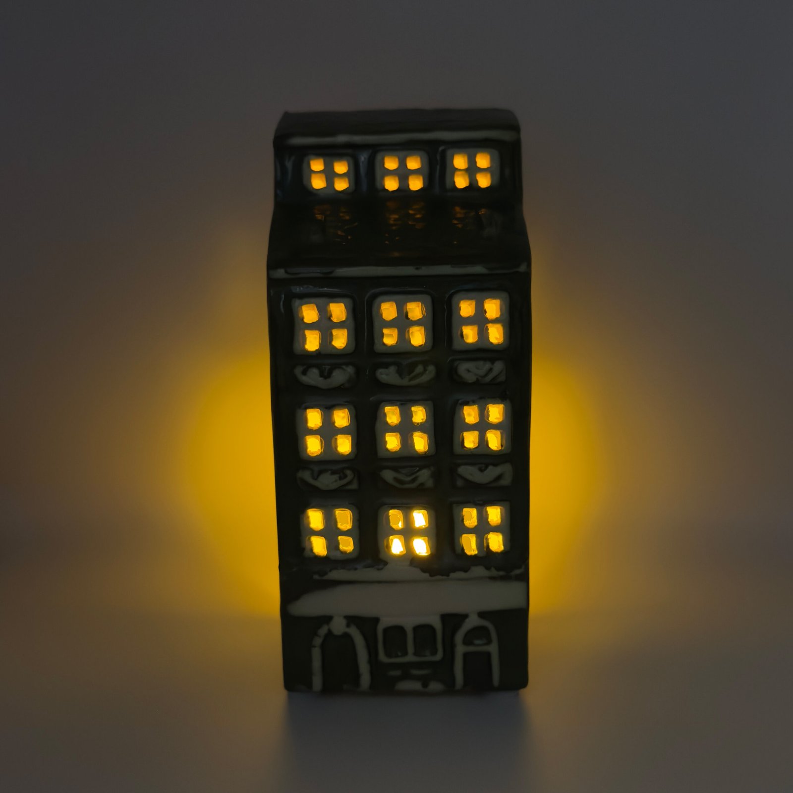 CERAMICZNA KAMIENICZKA NA ŚWIECZKĘ - obrazek 2